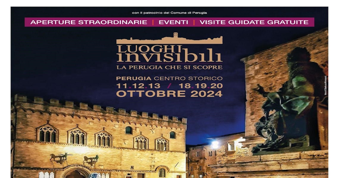 playbill Luoghi Invisibili - La Perugia che si scopre - Perugia